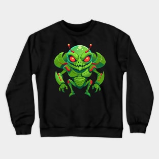 cute aliens Crewneck Sweatshirt